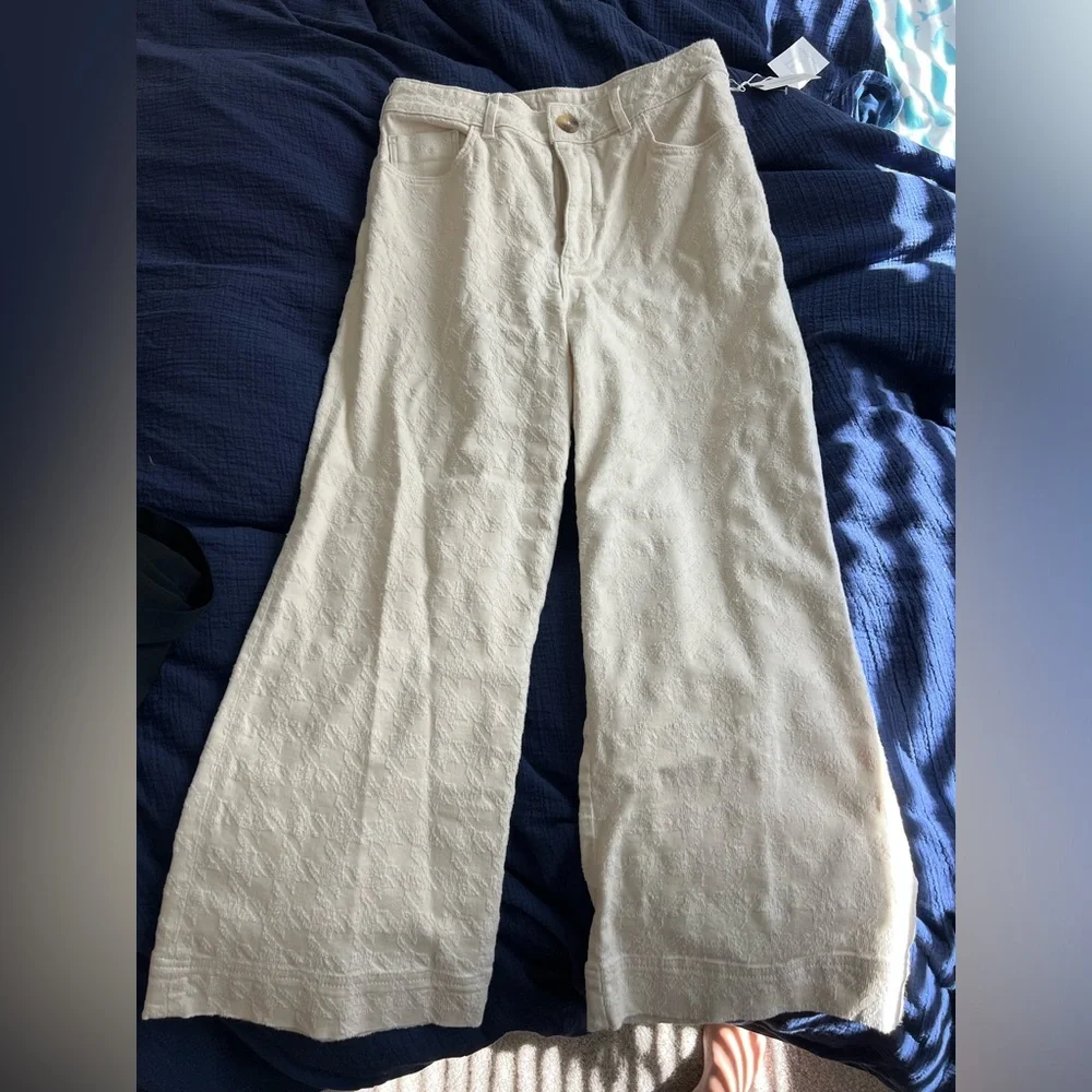 Pilcro Anthropologie the Skipper wide leg pants size 30 - Picture 4 of 6